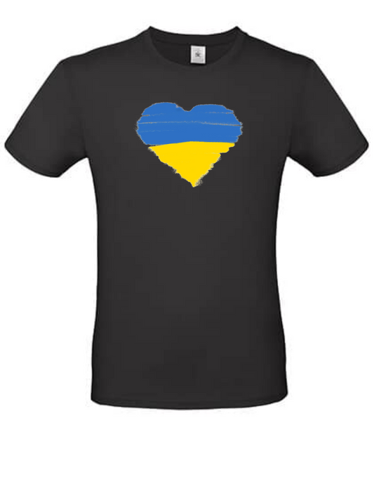 T-Shirt Herz Direkthilfe-Ukraine