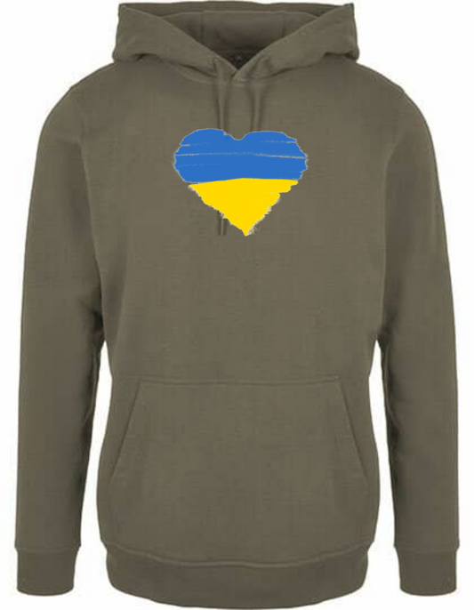 Hoodie Herz Direkthilfe-Ukraine