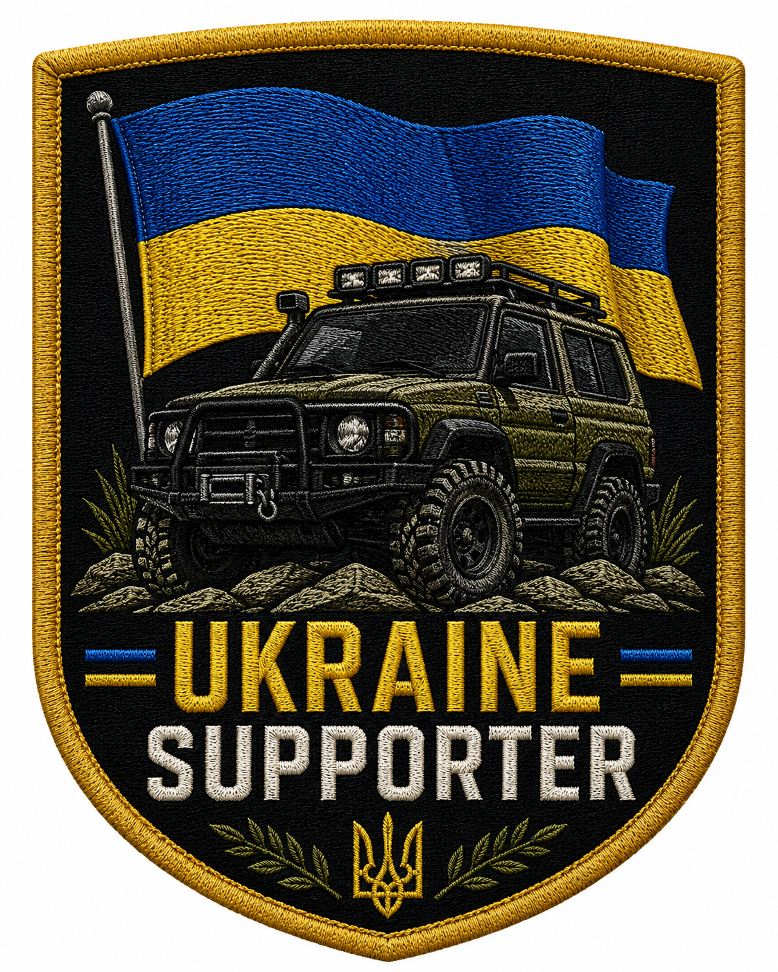 Travel Ukraine Supporter Patch