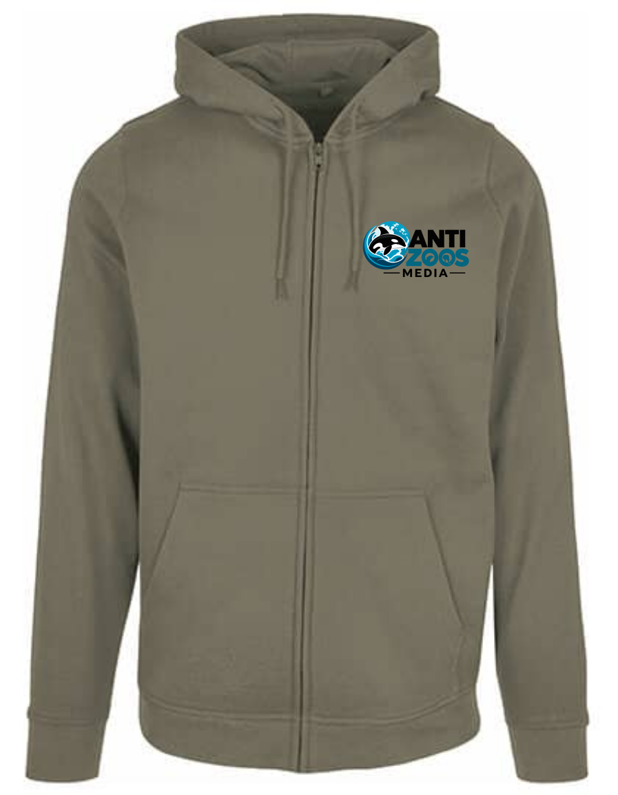 Zip Hoodie Anti Zoos Media