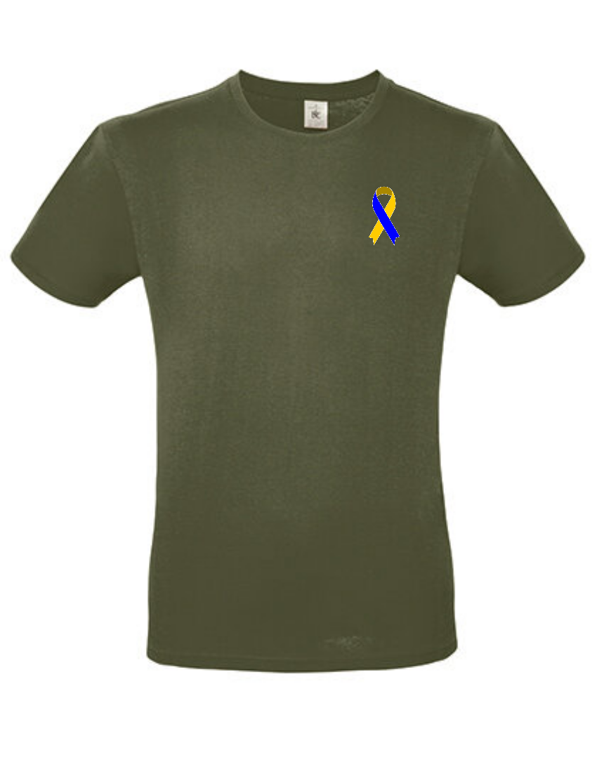 T-Shirt Schleife Direkthilfe-Ukraine