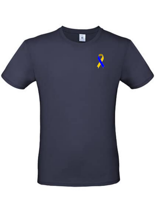 T-Shirt Schleife Direkthilfe-Ukraine