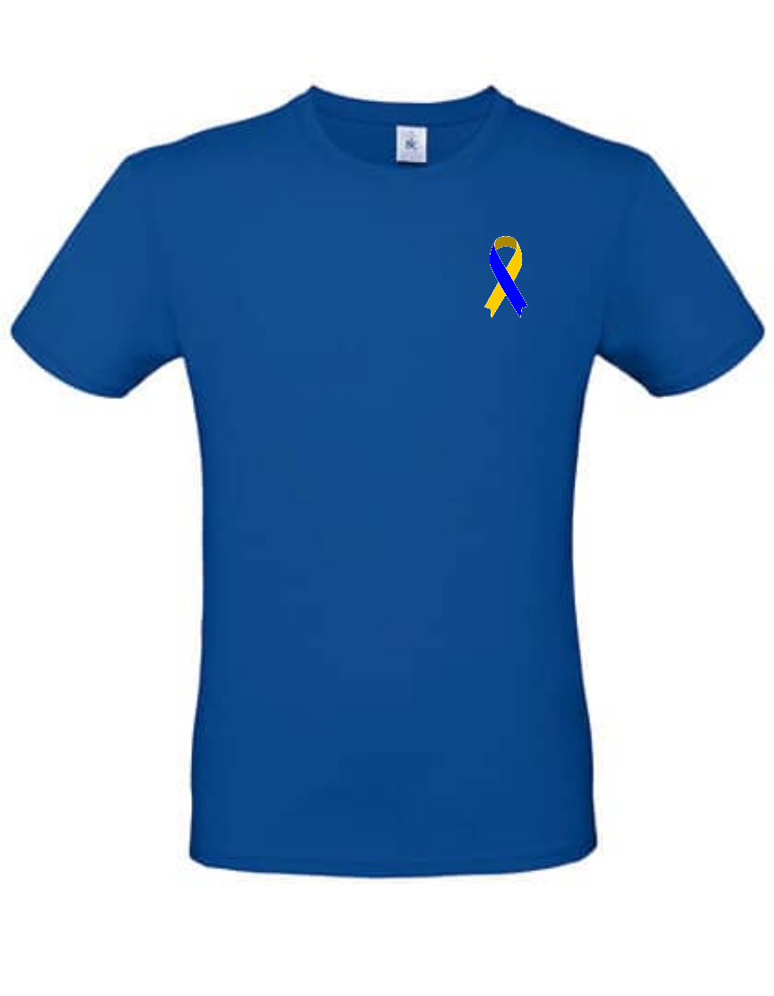 T-Shirt Schleife Direkthilfe-Ukraine