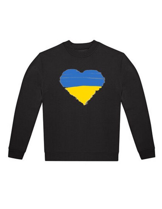 Sweatshirt Herz Direkthilfe-Ukraine