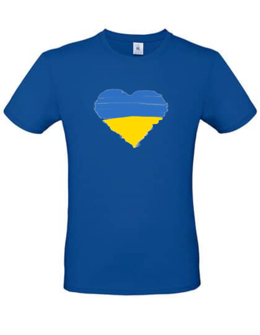 T-Shirt Herz Direkthilfe-Ukraine