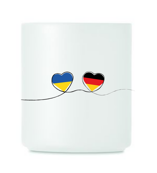 Tasse Direkthilfe-Ukraine Länderherzen