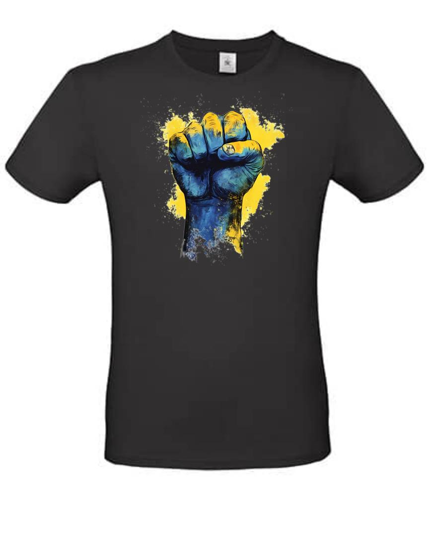 T-Shirt Faust Direkthilfe-Ukraine