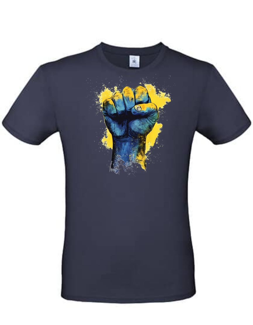 T-Shirt Faust Direkthilfe-Ukraine