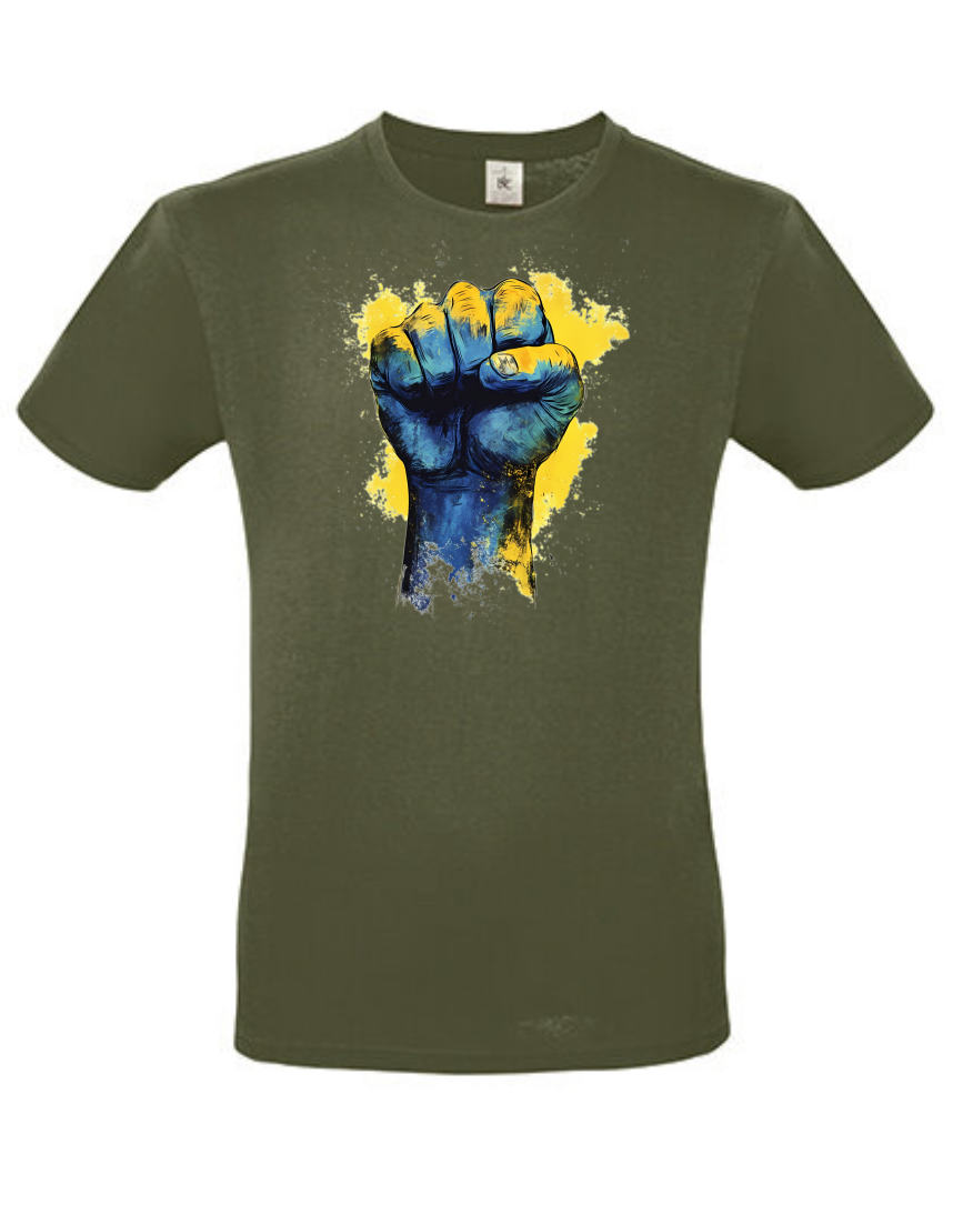 T-Shirt Faust Direkthilfe-Ukraine