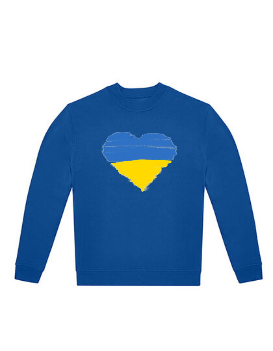 Sweatshirt Herz Direkthilfe-Ukraine