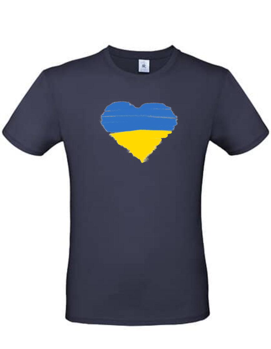 T-Shirt Herz Direkthilfe-Ukraine